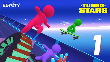 Turbo Stars Game Walkthrough #1 Level 1 - 5 | android and ios mobile gameplay