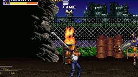 Streets of Rage Remake (V5) - Adam Playthrough [3/8]