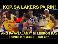 LEBRON JAMES, MAY INAMIN KAY RONDO! | KCP, 3 YEARS PA SA LAKERS!