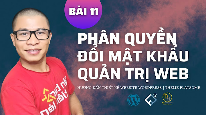 Hướng dẫn cách phân quyền trang web