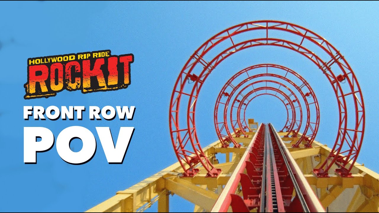 Hollywood Rip Ride Rockit Video, Official Ride POV