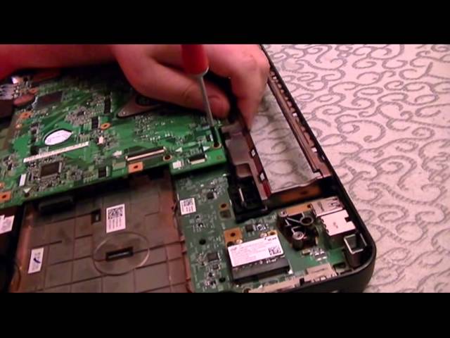 Dell Inspiron N5110 Hard Drive Replacement (Full Disassembly and 
