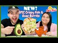 Del Taco&#39;s NEW Epic Crispy Fish &amp; Guac Burrito Review 🥑🐠🌯