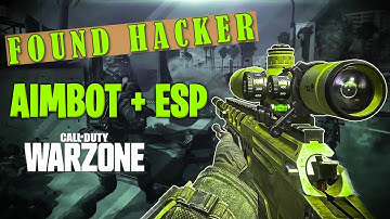 Warzone HACKER POV! 46 KILL GAME! TRIOUS ( AIMBOT + WALL HACKS)