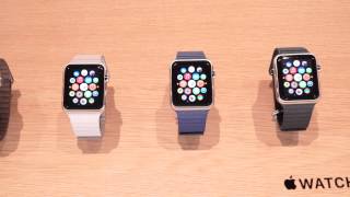 AppleWatch 伊勢丹展示の様子