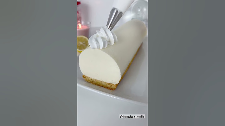 Bûche au citron meringuée ✨🍋 #buche #citron #bucheaucitron #bucheaucitronmeringuee #gourmand