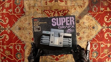 OxO】PC Engine SuperGrafx【ASMR Unboxing】｜【4K】