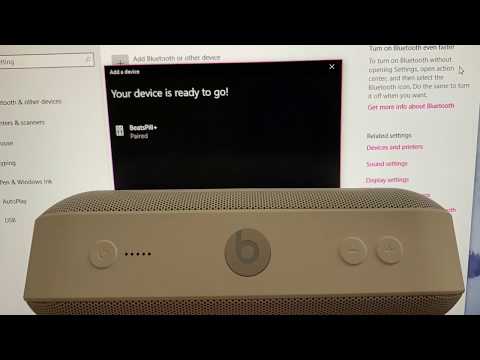 How to Connect Beats Pill Bluetooth Speaker to Windows 10 Computer