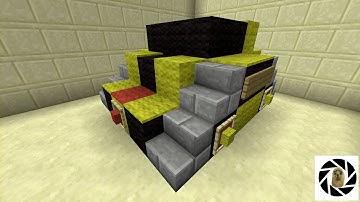 Minecraft - How To Build Transformers War For Cybertron Bumblebee!