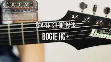 Kemper Profiles: Mesa Boogie Mark IIC+ | Ibanez Uppercut FR6UC-BKF (Metal)