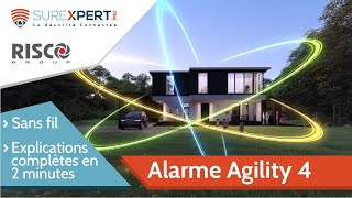 Alarme Agility 4 RISCO radio sans fil : Tout comprendre en 2 minutes