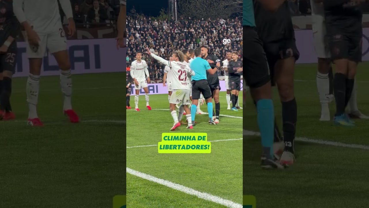 O CLIMA ESQUENTOU EM CAMPO! | #shorts | ge.globo