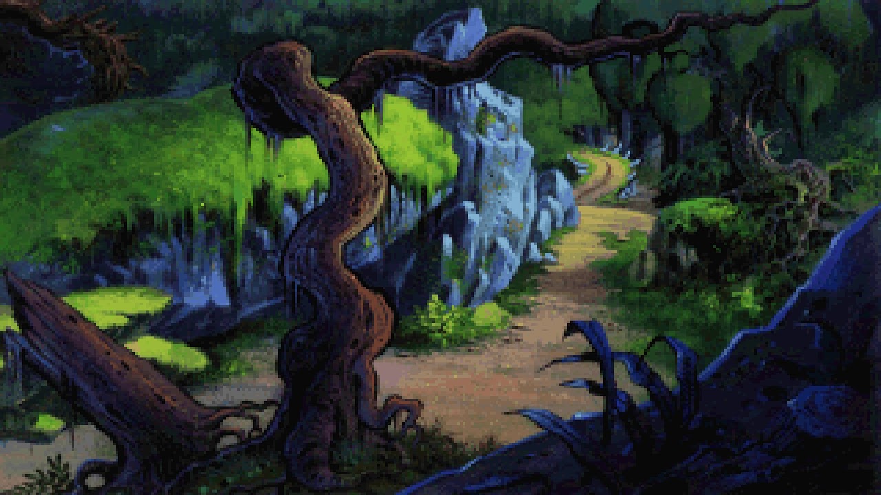 Игра приключения в лесу. King's Quest 5: absence makes the Heart go Yonder: Скриншоты. Kings Quest 1983. Kings Quest v. Приключения в лесу.