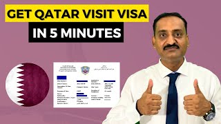 Qatar Visit Visa On Arrival In 5 Minutes | Complete Process | Rana G Remix