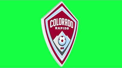 Colorado Rapids Green Screen Logo Loop Chroma Animation