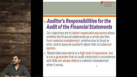 ACCA -F8 Audit and Assurance (AA)-Lecture 3-Independent Auditors Report by CMA Krishna Reddy sir
