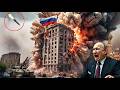 February 18th! A Large Russian Building Completely Destroyed, Here's What Happened!