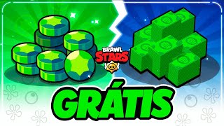 Thumbnail for CORRE, GEMAS e VERDINHAS GRÁTIS PARA TODO MUNDO AGORA no BRAWL STARS! SAIBA COMO RESGATAR!
