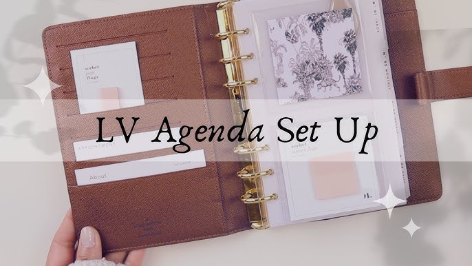 My 2020 Agenda Setup Louis Vuitton Monogram MM - The Luxe Minimalist  Louis  vuitton planner, Louis vuitton agenda, Louis vuitton monogram