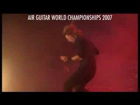 AIR GUITAR WORLD CHAMPIONSHIPS 2007 - Herr Jaquelin