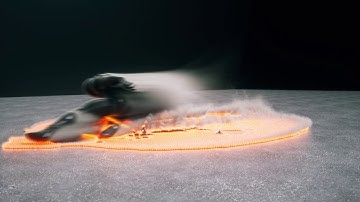 Cinema 4d Turbulence FD Burn and Fuel/Realflow/ Octane Render