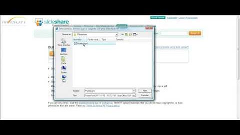 Cómo subir un archivo a Slideshare (punto 2)