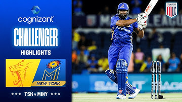 Cognizant Major League Cricket Challenger Highlights | Texas Super Kings vs MI New York
