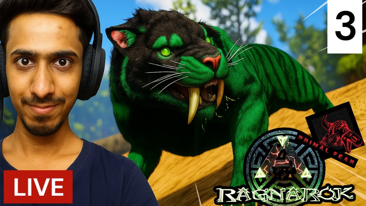 🔴LIVE: Can I REALLY Survive 100 Days On ARK Survival Hardcore Day3.1