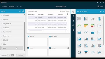 Create a visualization with MySQL data with ReportPlus Desktop