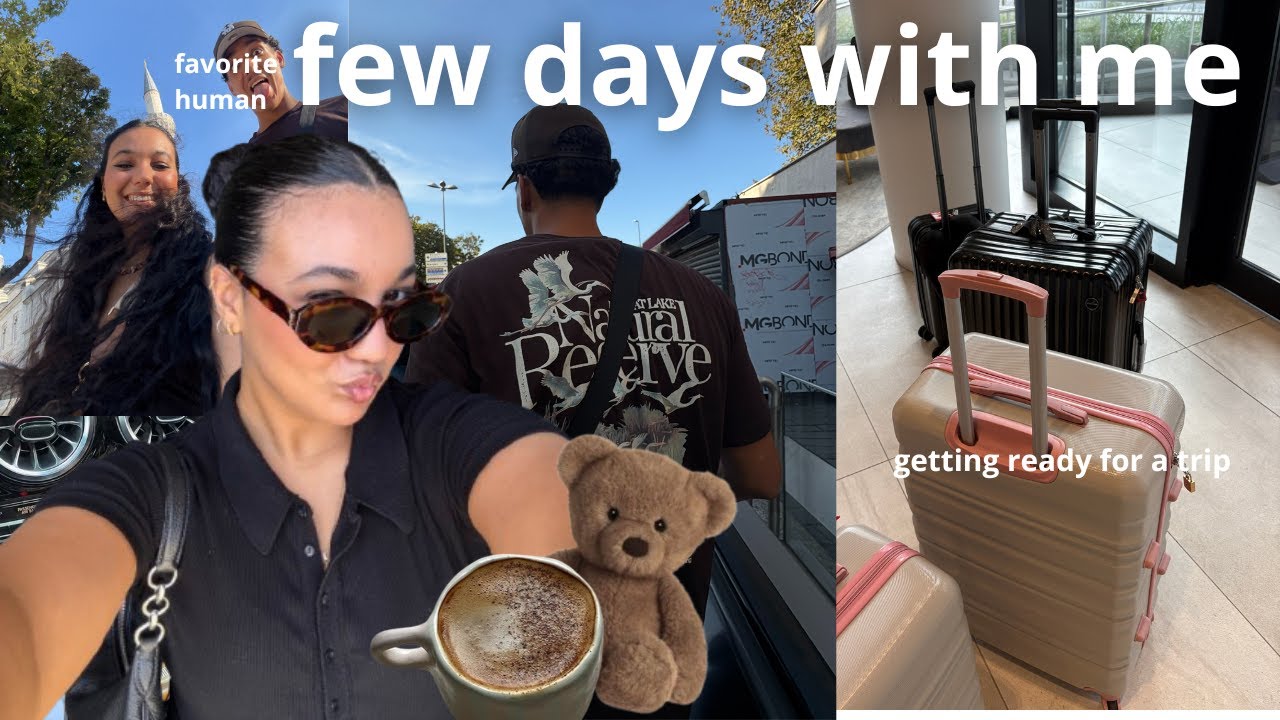 دوزو معايا ايام قبل منسافر 🩷✈️ few days with me ☀️🕶️بقيت كنوجد فآخر درباتني تلافة🙁🫢