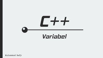 Tutorial c++ | Variabel | Bahasa Indonesia