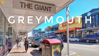 Greymouth New Zealand Walking Tour 2024 4K | Town Centre | Largest Town West Coast South Island NZ