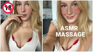 Freaky GIRLFRIEND Gives You an Oil Massage | ASMR No Talking