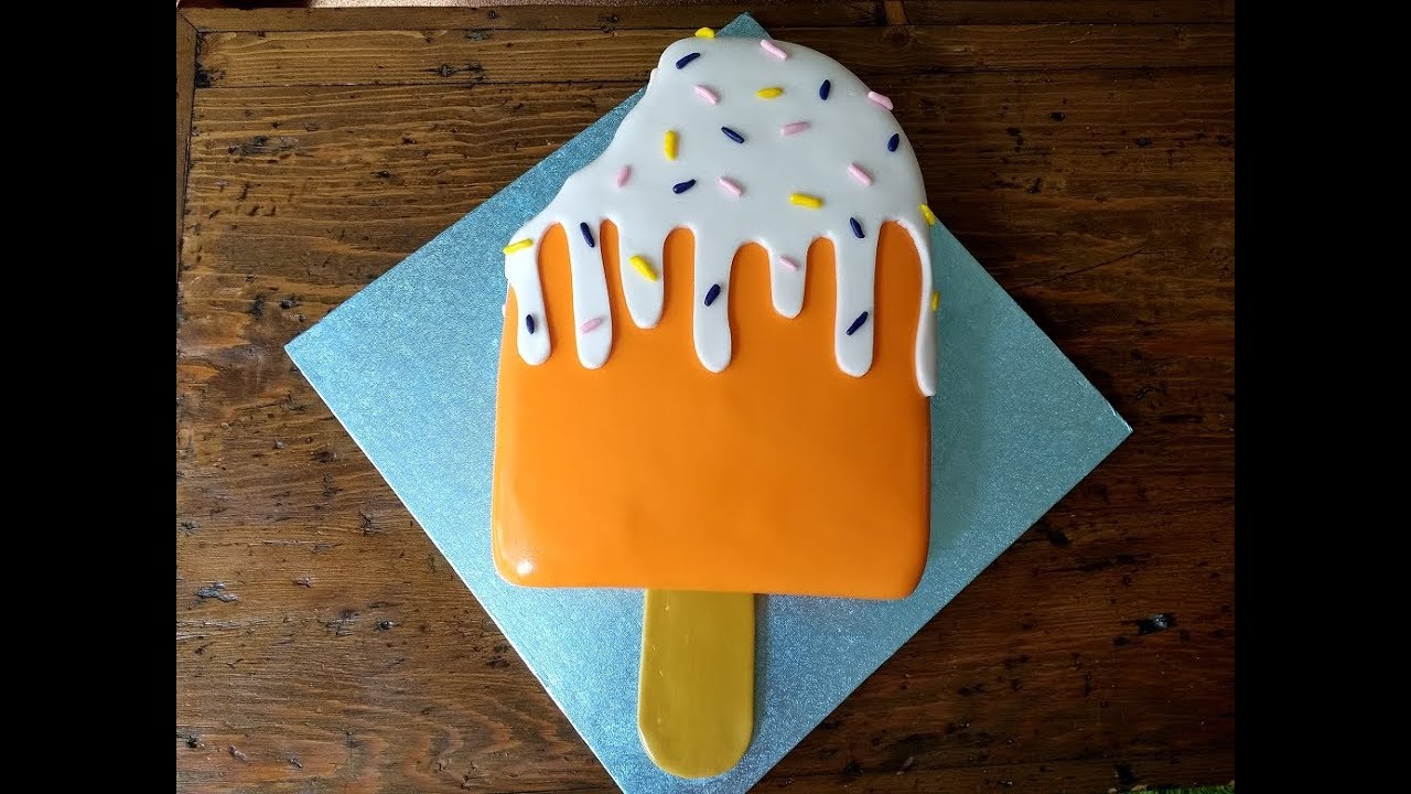 Giant Popsicle Cake . . . how to YouTube