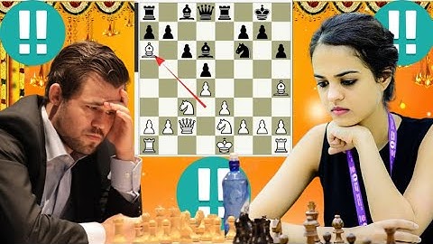Tania Sachdev vs Magnus Carlsen chess game 46