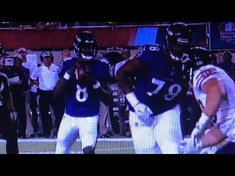 Ravens QB Lamar Jackson Throws First NFL TD Pass And To Hayden Hurst For 7 Yards