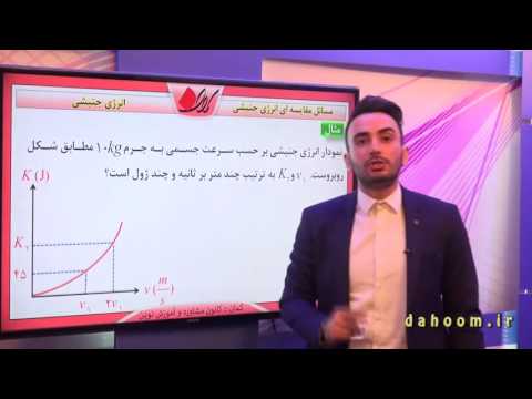 فیزیک دهم فصل دوم مسائل مقایسه ای انرژی جنبشی تمرین 5