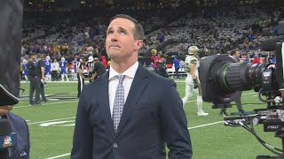 Saints reached out to Brees to return