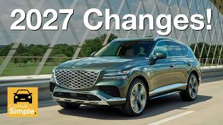 Match Highlights 2027 Genesis GV80 Full Change List and Pricing | Standard 3rd Row!