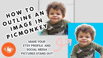 How To Outline An Image With Picmonkey | Picmonkey Tutorial | Etsy Marketing | Nancy Badillo