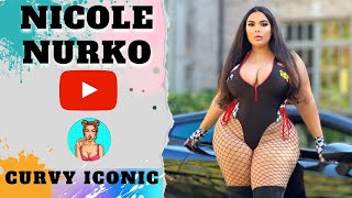 Nicole Nurko - american curvy plus size model | things you'd love to know about her