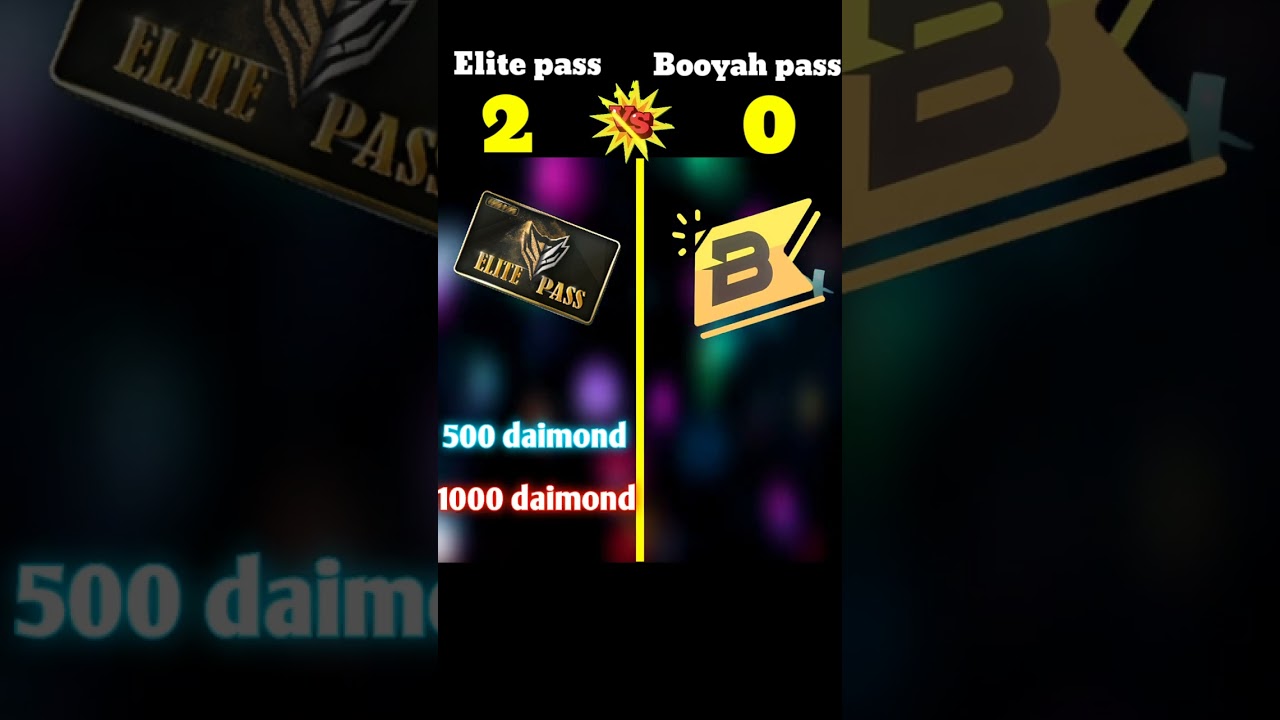 Elite pass vs Booyah pass ‼️ कौन जीतेगा ❓
