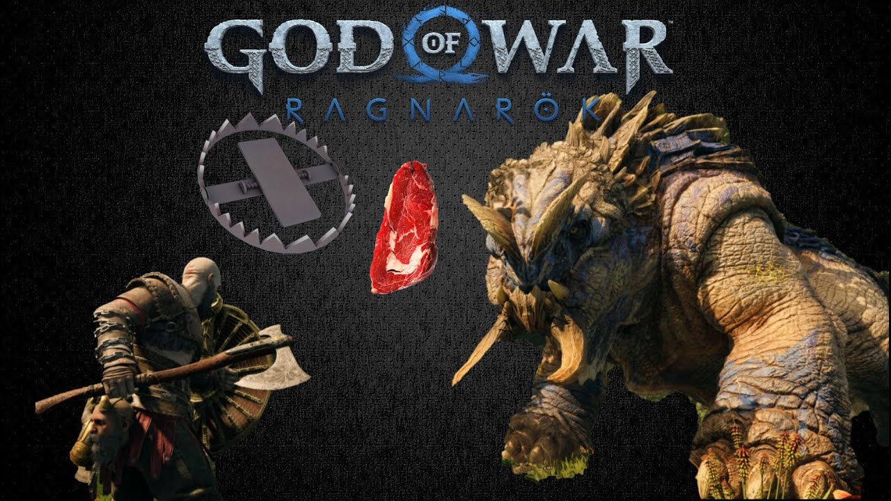 How to lure the drake, path of destruction God of War Ragnarok YouTube