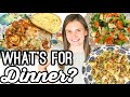 WHAT’S FOR DINNER? | *5* Easy Meals You Can Make Tonight! | Julia Pacheco