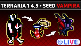 TERRARIA 1.4.5 🩸 Seed Vampírica + Summoner #02 Quero Vida no Máximo!