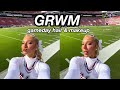 GRWM: COLLEGE CHEER GAMEDAY | MAKEUP &amp; HAIR