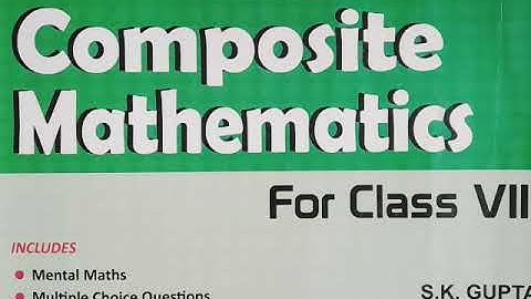 COMPOSITE MATHS CLASS-7 CHAPTER-4 (RATIONAL NUMBERS) EXERCISE-(A) SOLUTION BY ADNAN SIR