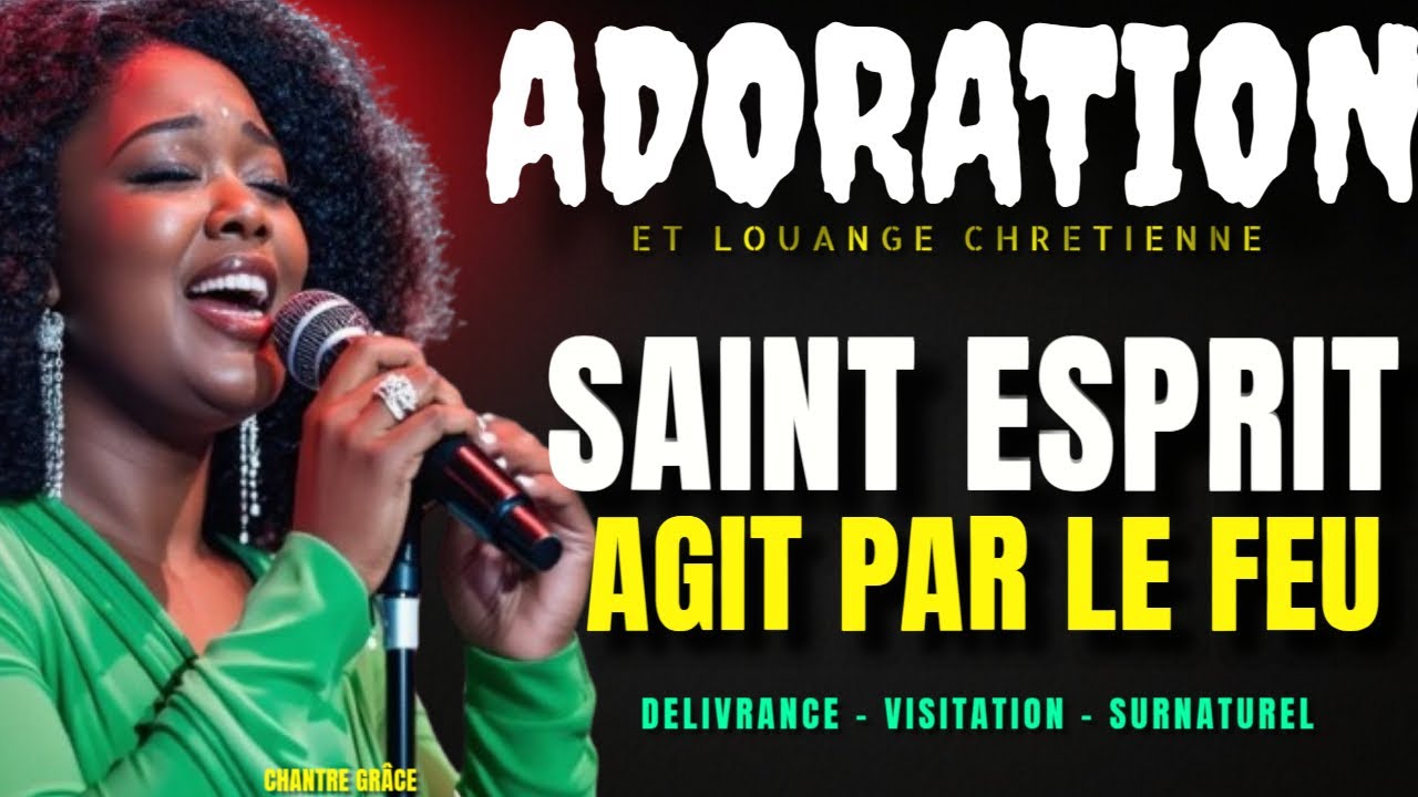 LE FEU DU SAINT ESPRIT AGIT : ADORATION CHRÉTIENNE PUISSANTE - YouTube