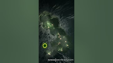 D&D | Swamp Cavern Part 1 No Grid | Animated Battle Maps