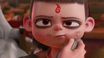 当熊孩子「哪吒」惹上强迫症「姜子牙」！？《姜子牙》与《哪吒之魔童降世》春节联动短片！